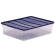 Contenitore multiuso 32 x 40 x 11 cm - 12 lt - PP - con coperchio blu - trasparente - Fellowes - Bankers Box - 100135769 - 43859804832 - DMwebShop