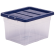 Contenitore multiuso 37 x 40 x 24,5 cm - 22 lt - PP - con coperchio blu - trasparente - Fellowes - Bankers Box - 100135771 - 43859804849 - DMwebShop