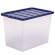 Contenitore multiuso 38 x 56 x 41 cm - 64 lt - PP - con coperchio blu - trasparente - Fellowes - Bankers Box - 100135773 - 43859804863 - DMwebShop