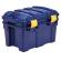 Baule multiuso 39 x 59 x 33 cm 40 lt PP con coperchio blu-giallo - 100135776 - 43859804894 - DMwebShop