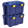 Baule multiuso 39 x 59 x 33 cm - 40 lt - PP - con coperchio - blu-giallo - Fellowes - Bankers Box - 100135776 - DMwebShop - 3