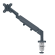 Braccio salvaspazio - per 1 monitor - grigio scuro - Ergo - Leitz - 64890089 - 4002432134663 - DMwebShop