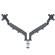 Braccio salvaspazio - per 2 monitor - grigio scuro - Leitz - 65370089 - 4002432134687 - DMwebShop