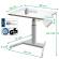 Scrivania Compatta Elettrica Sit-Stand - fissa - 80 x 60 x 65 cm - bianco - Leitz - 65340001 - 4002432138371 - DMwebShop - 4