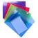 Busta a tasca con chiusura in velcro PPL 24 x 32 cm colori assortiti Exacompta 56420E - 16456 - 1