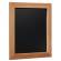 Lavagna Woody teak 20 x 24 cm Securit - 13481 - 1