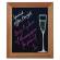 Lavagna Woody teak 20 x 24 cm Securit - 13481 - 2