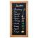 Lavagna Woody teak 20 x 40 cm Securit - 13483 - 1
