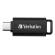 Memoria USB store N go USB C 128GB nero Verbatim 49459 - 1300 - 1