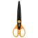 Forbici Snippy Zig Zag - 17 cm - impugnatura plastica - lama in metallo - colori assortiti - Lebez - 4339 - 8007509043394 - DMwebShop - 1