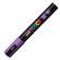 Marcatore a base d acqua Uni Posca PC5M punta tonda media 1,8,2 - 5 mm viola Uni Mitsubishi - 6266 - 1