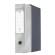 Registratore Eurofile G55 - dorso 8 cm - protocollo - 23 x 33 cm - grigio metallizzato - Esselte - 390755970 - 8004157755976 - DMwebShop - 1