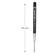 Refill sfera Quinkflow - punta media - plastica - nero - conf. 20 pezzi - Parker - 2168602 - 3026981686023A - DMwebShop - 1