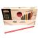 Dorsetti tondi per rilegatura - 8 mm - rosso - scatola 50 pezzi - Fellowes - D108RO - 8015687018615 - DMwebShop