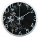 Orologio da parete Flowers - Ø 30,5 cm - nero - Methodo - V150401 - DMwebShop