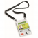 Portanome - A6 per eventi cordoncino nero - conf. 10 pezzi - Durable - 8525-01 - 4005546808123 - DMwebShop