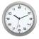 Orologio da parete Hornew diametro 30 cm grigio metal Alba HORNEW M - 11373