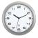 Orologio da parete Hornew diametro 30 cm grigio metal Alba HORNEW M - 11373