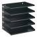 Portadocumenti Sorter Rack - 33 x 36 x 25 cm - 5 scomparti - nero - Durable - 3360-01 - 4005546989464 - DMwebShop