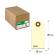 Etichette per spedizioni permanente - 80 x 38 mm - avana - conf. 1000 pezzi - Lebez - 80052 - 8007509057292 - DMwebShop
