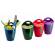 Bicchiere portapenne 2 in 1,8x17 cm mix 4 colori - 12506