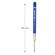 Refill sfera Quinkflow - punta media - plastica - blu - conf. 20 pezzi - Parker - 2166550 - 3026981665509A - DMwebShop - 1