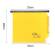 Cartella sospesa Joker - armadio - interasse 33 cm - fondo U 3 cm - 32,6 x 28 cm - giallo - conf. 25 pezzi - Bertesi - 414F Link 3-A5 - 8058983262016 - DMwebShop - 1