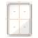 Bacheca per esterni - fondo magnetico bianco - 4 fogli - A4 - verticale - Nobo - 1902577 - 5028252064033 - DMwebShop - 2
