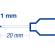 Marcatore Carpenter Pen 8850 - punta lunga e sottile - nero - Edding - E-8850/1 - 4004764880805 - DMwebShop - 3