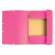 Cartellina con elastico - cartoncino lustre' - 3 lembi - 400 gr - 24 x 32 cm - rosa - conf. 25 pezzi - Exacompta - 55520E - 3130630555209 - DMwebShop - 1
