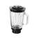 Frullatore Frullo Glass - con bicchiere in vetro - 600 W - nero-argento - Melchioni Family - 118420210 - 8006012367461 - DMwebShop - 2