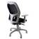 Poltrona semidirezionale Hubble Grafix - con ruote e braccioli - grigio-nero - Unisit - HUGR/BR/EN - 8050043742650 - DMwebShop - 1