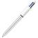 Penna sfera scatto multifunzione 4 Colors Shine - punta 1 mm - fusto silver - conf. 12 pezzi - Bic - 982873 - 3086123343979 - DMwebShop - 1
