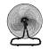 Ventilatore industriale MF 2112TRIO 3 in 1 diametro 45 cm Melchioni Family 118620058 - 19854 - 2