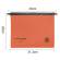 Cartella sospesa Cartesio - cassetto - interasse 33 cm - fondo V - 31,2 x 25 cm - arancio - conf. 50 pezzi - Bertesi - 100/330-B2 - 8058983260661 - DMwebShop - 1