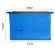 Cartella sospesa Cartesio PP - cassetto - PPL - interasse 39 cm - fondo U - 37 x 25 cm - blu - conf. 25 pezzi - Bertesi - 500/395 3-A3 - 89335A - DMwebShop - 1