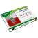Cuscinetto per timbri - 12,5 x 8,5 cm - rosso - Lebez - 1481-R - 8007509148167 - DMwebShop