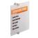 Targa per porte-pareti Crystal Sign - 21 x 21 cm - Durable - 4824-19 - 4005546403618 - DMwebShop