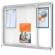 Bacheca per interni - fondo in metallo - 8 fogli - A4 - ante scorrevoli - Nobo - 1902569 - 5028252063777 - DMwebShop