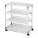 Mobile-carrello Multifunzione System 88 - 75 x 43,2 x 87,9 cm - 4 ripiani - con ruote - grigio - Durable - 3711-10 - 4005546301846 - DMwebShop