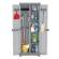 Armadio Domino Wave - Base 3700 UW - 2 ante -70 x 43,8 x 181,8 cm - PPL - grigio - Terry - 1002565 - 8005646025655 - DMwebShop
