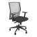 Poltrona semidirezionale X2 - con ruote e braccioli - schienale rete grigia - seduta nero - Unisit - X2/BRF/EN/G - 8050043744098 - DMwebShop