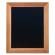 Lavagna Woody teak 20 x 24 cm - 13481