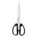 Forbice Professional 21 cm lama acciaio inox nero grigio Lebez 4336 - 4408 - 1