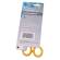 Forbici - 17,8 cm - lama in acciaio - impugnatura morbida - arancione - Starline - 4366 - 8025133025517 - DMwebShop - 1