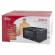 Forno a microonde - con funzione grill - 1100 W - nero - No Brand - 4811500 - 8004032112863 - DMwebShop - 4