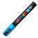 Marcatore a base d acqua Uni Posca PC5M punta tonda media 1,8,2 - 5 mm azzurro Uni Mitsubishi - 6533 - 1