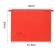 Cartella sospesa Joker - cassetto - interasse 33 cm - fondo V - 31,2 x 25 cm - rosso - conf. 25 pezzi - Bertesi - 400/330 Link-A4 - 8058983261422 - DMwebShop - 1