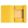 Cartellina con elastico - cartoncino lustre' - 3 lembi - 400 gr - 24 x 32 cm - giallo - conf. 25 pezzi - Exacompta - 55509E - 3130630555094 - DMwebShop - 1
