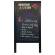 Lavagna Sandwich - cavalletto nero - 69 x 125 cm - Securit - SBS-BL-120 - 8718226492975 - DMwebShop - 1